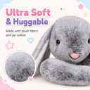 BENINY 47 Inch Giant Bunny Stuffed Animal, Large Rabbit Plush Toy