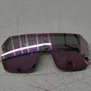Classic Siamese One Piece Sunglasses Nice Rimless Stylish Retro Design for Women Men 