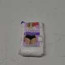 Hanes Women's Cotton Brief Value Pack, 6 Pack, Assorted Brief Underwear White Size 7/L