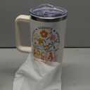 Ceovfoi Social Worker Tumbler with Handle Lid and Straw,40 Oz Social Worker Tumbler Water Bottle Travel Coffee Cup Mug,Social Workerr Gifts for Women