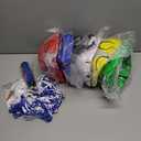 DHYLRICHER 6 Pack Size 5 Soccer Balls for Training & Matches – Official Size & Weight, Includes Carry Net, Needles, Air Pump – Ideal for Adult Players(Size 5)