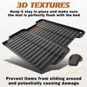 TripleAliners Truck Mat Compatible with 2017-2026 Honda Ridgeline 5.3FT Accessories, Truck Bed Mat Heavy Duty Custom Fit All Weather Protection TPE Pickup Liner