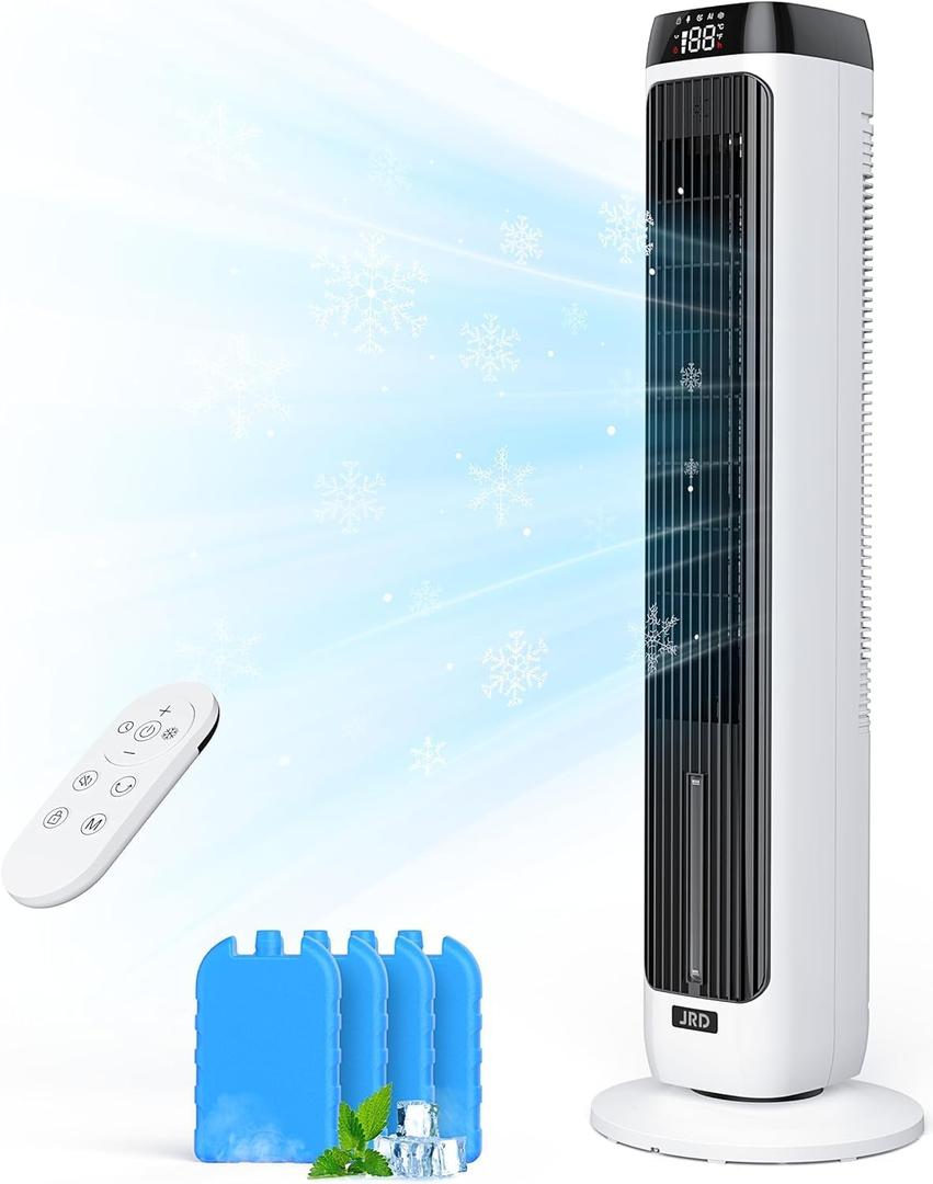 JRD 41inch Bladeless Tower Cooling Fan for Office