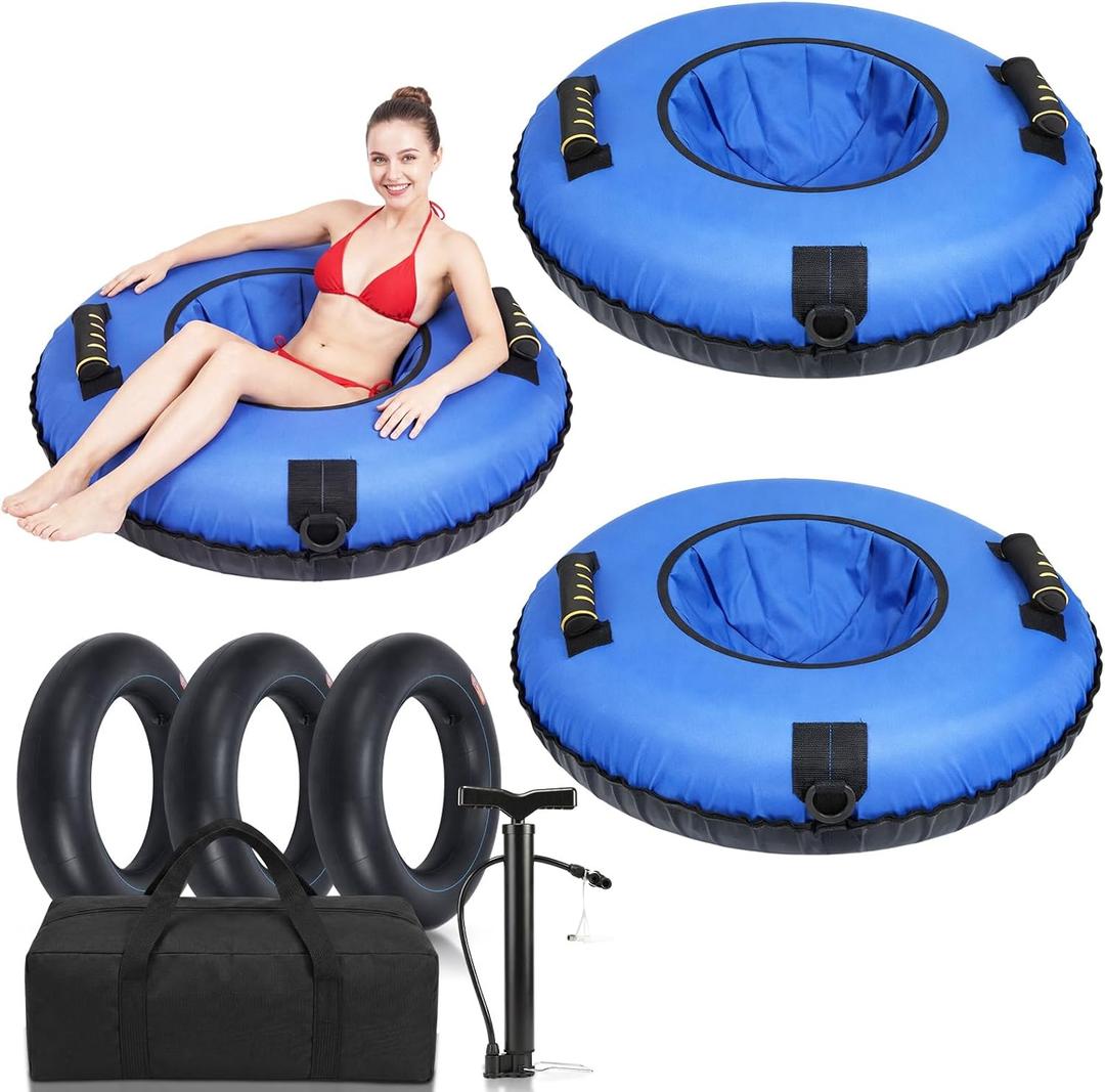 3 Set River Tubes, 35 Inch