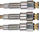JEENDA 3PCS Glow Plug 16851-65510 16851-65512 Compatible with Kubota D722 D902 D905 D1005 D1105 V1505 V1305 Z482 RTV900 RTV1100 Tractor B1700D B1700E ZD326 ZD331 Mower BX1800D BX1830D