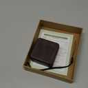 Weljoy Wood Grain Portable Diffuser for Essential Oils Car or Travel, Mini Size, Quiet, Waterless, Re-Chargeable Battery or USB (Dark Brown)