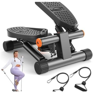 Niceday Steppers for Exercise, Mini Stair Stepper at Home Workout Equipment with 300LBS Loading Capacity, Hydraulic Fitness Stepper with LCD Monitor