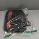 Wedama Toiletry Bag for Women, Hanging Travel Toiletry Bag with Jewelry Organizer Compartment Large Makeup Bag, PVC Waterproof Cosmetic Travel Bag for Travel Business Trips Camping Bathroom, Black