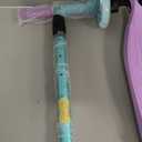 3 Wheel Scooter for Kids Ages 6-12,Kids Scooter with Light Up Wheels, Sturdy Deck Design, and 4 Height Adjustable Suitable for Kid Ages 3-12 (Purple)