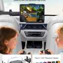 PLDHPRO Tablet Holder for Car Headrest Mount iPad Backseat Foldable Back Seat Stand Compatible 5.1-15.6'' Phones Tablets, Road Travel Essentials for Kids Accessories
