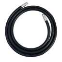 3/4 Inch x 10 Foot Fuel Transfer Hose with 3/4" Inch Dual NPT Threads Connecter male NPT fittings Compatible with All Electric Fuel Pumps for Dispensing Diesel Fuel,Gasoline,Kerosene Biodiesel