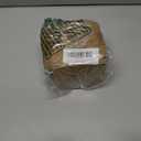 Goaste 2 Pack 4" Solid Slide V Groove Wheels, Heavy Duty Sliding Gate Casters, 1-3/4" Width Rolling Gate Wheels with Screw & Double Bearings for Industrial Machines Rail, Load Capacity 1000 Lbs