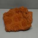 MIULEE Fall Throw Pillow Covers 16x16 Set of 2 Autumn Decorations Dark Rust Pumpkin Accent Pillowcase for Outdoor Porch Sofa Couch Bed Living Room Plush Faux Fur Halloween Farmhouse Home Decor