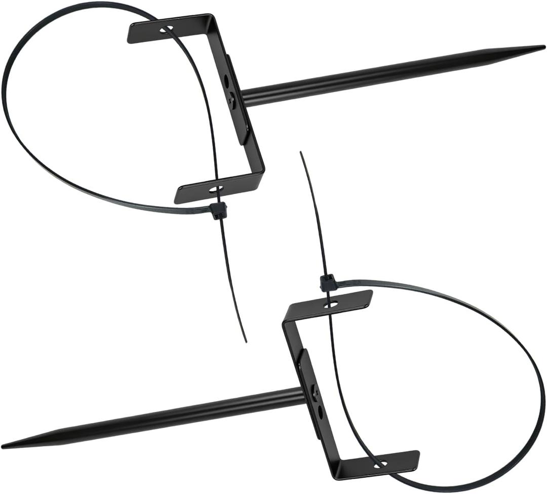 Downspout Bracket,Heavy Duty Size-Adjustable Storm-Proof Downpipe Bracket