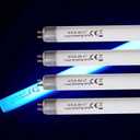 4 Pack T5 8 Watt F8T5 BL Black Light Bulb BL368 365nm WS108 Replacement Fluorescent Tube 12 inch