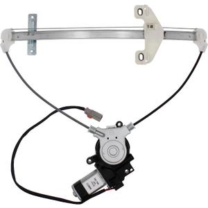 Dorman 741-744 Rear Driver Side Power Window Regulator and Motor Assembly Compatible with Select Honda Models