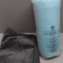 Bedsure Memory Foam Dog Beds Large Sized Dog - Orthopedic Pet Beds for Crate with Removable Washable Cover and Nonskid Bottom, Plush Flannel Fleece Top Pet Mat, Grey (35"L x 22"W x 3"Th)