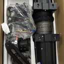 OPENROAD 6000 lbs UTV Winch, Waterproof IP67 Electric Trailer 6k Winch with 1/4"50ft Synthetic Rope,Wireless Remote and Winch Stopper (6000lb with Mounting Plate)