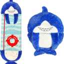 Happy Nappers 2-in-1 Pillow & Sleepy Sack Shush the Shark 54x20 Medium