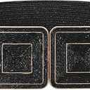 JASGOOD Straw Woven Elastic Belts for Women,Rattan Wide Stretch Belt for Dress Boho Wear Ladies Raffia Braided Square Belt