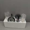 Wall Sconces Set of Two, Matte Black Bathroom Sconces with Clear Glass, Hardwired Sconces Wall Decor Set of 2, Modern Wall Light Fixtures for Bathroom Mirror Living Room Bedroom Hallway