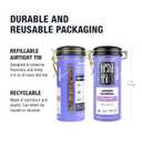 Tiesta Tea - Lavender Chamomile Herbal Tea, Loose Leaf, Calming Blend with Chamomile, Lavender, Lemongrass, Caffeine-Free Herbal, Great for Hot or Iced Brews, Refillable Tin, 50 Cups, 2 Ounce