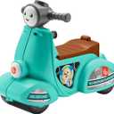 Fisher-Price Laugh & Learn Cruise Along Scooter Toy | Smart Stages, Ride-On Toy, Educational Music & Lights, Infants & Toddlers Ages 1+ Years
