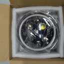 CO LIGHT 5-3/4 5.75 inch LED Halo Motorcycle Headlight Hi/Lo Beam White/Amber DRL Led Projector Sealed Beam Headlight 1PC