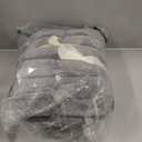 Cozy Bliss Faux Fur Throw Blanket for Couch, Cozy Warm Plush Striped Blanket for Sofa Bedroom Living Room, 60 * 80 Inches Gray