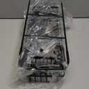 SWTYMIKI Over The Door Shower Caddy With Double Soap Holder, Hanging Shower Caddy With 16 Hooks, No Drilling Hanging Shower Organizer Over Door To Organize Bathroom Essentials, Black