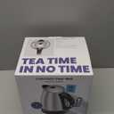 Chefman Stainless Steel Electric Kettle w/ 360 Swivel Base, Auto Shut Off & Boil Dry Protection, BPA-Free Interior and Cool-Touch Handle, 7+ Cup Capacity, 1.7 Liter, 1500W