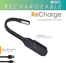 Recharge Led booklight