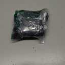 MakeMeChic Women's Mesh Tie Open Back Halter Tops Draped Y2k Tank with Metal Ring Bendeau Bra (Black)