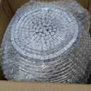 Disco Ball Ice Bucket Beverage Tubs Disco Ball Bowl Vase Cup Drink for Parties, Large Retro Drink  for Beer Cocktail Wine Champagne Cold Drinks, Disco Party Supplies Decor (One Size2) (Rose)