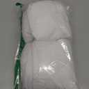 Bassinet Mattress Pad Cover Fit for Hourglass/Oval Bassinet Mattress, Waterproof Bassinet Mattress Protector Quilted Bassinet Sheets (32"x17") 2 Pack for Boys Girls, White