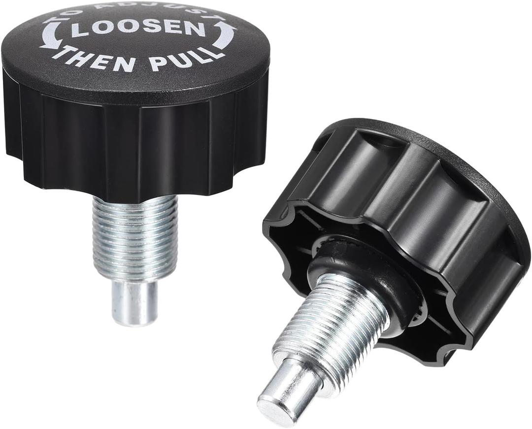 uxcell Pull Pin Spring Knob Replacement Parts for Home Fitness Exercise Bike (M16)