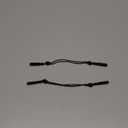 Eye Glasses Holder Strap - Adjustable Sunglasses Straps Cords for Men Women - Eyeglass Holders Around Neck - Eyewear String Lanyard Retainer -2PCS14in Black (Adult, Blak, Blak)