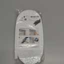 Weather Stripping Door Seal Strip - Soundproof Q-Shaped Foam for Exterior Door Frame, Large Gap Seal, Noise Cancelling, Easy to Install (White, 19.8FT)