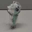 Maestri House Rechargeable Milk Frother with Stand, LunaFro Handheld Electric Foam Maker Waterproof Detachable Stainless Steel Whisk Drink Mixer Foamer for Lattes, Cappuccino (Blue)