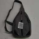 WATERFLY Small Crossbody Sling Backpack Anti Theft Backpack for Traveling Chest Shoulder Bag