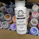 FolkArt 99445 24 Bottle Acrylic Craft Paint Set with 10 Pack of Brushes, 2oz