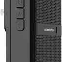 STECHRO Plugin Door Chime Receiver Part,62 Tunes,600Ft, 5 Volume Levels,3 Modes Need to Work with STECHRO Door Sensor, Black