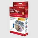 Simple Living Solutions 25ct String Light Universal Light Clips, Pack of 2