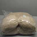 Reading Pillow for Bed Sitting Up,Flannel Back Pillow for Bed Sitting up with Arms and Pockets & Washable Cover,Soft Back Support (Beige, 27.6x17.7 in)