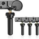 TPMS Sensor,315MHZ Tire Pressure Monitoring System Replacement for Ford F150 Ecosport Edge Escape Explorer Focus Mustang Lincoln MKC MKS MKT MKZ Navigator Replace#DE8T-1A180-AA 9L3Z-1A180-AF Set of 4