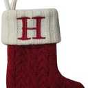 St. Nicholas Square Personalized Mini Stocking Letter H