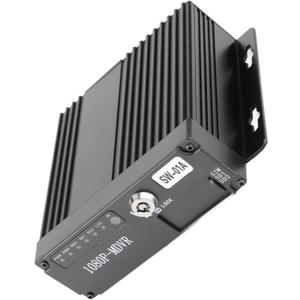 4 Channel Mini Car Mobile DVR with Remote Control, Real Time 1080P Video Recorder