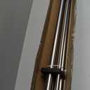 Double Curtain Rods 72-144", Brushed Nickel Double Curtain Rods with Cap Finials, Adjustable Double Window Rods, 1 Inch Front and 5/8 Inch Back Double Drapery Rod, Brushed Nickel Dual Curtain Rods (72-144", Brushed Nickel)