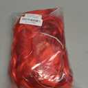 Kids Red Wig Short Wavy Red Wig with Bangs Red Wigs for Girls Heat Resistant Synthetic Hair Children Wigs (Red)