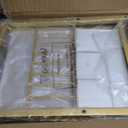 Makeup Organizer Storage Cart, Large Skincare organizers, Makeup Stand with Drawers, Makeup Vanity Organizer Cosmetics Display Cases Holder for Skin Care Nail Polish Perfume Makeup Brush (Gold)